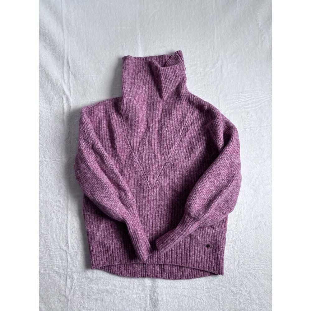 Ted Baker Tube Neck Women's Pink Long Sleeve Pullover Sweater Size 2 *